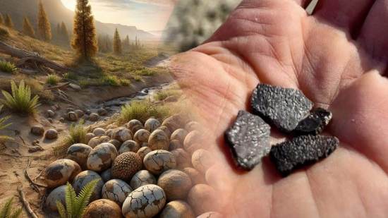 Descubren en Utah restos fósiles de huevos de dinosaurios y cocodrilos de hace 100 millones de años