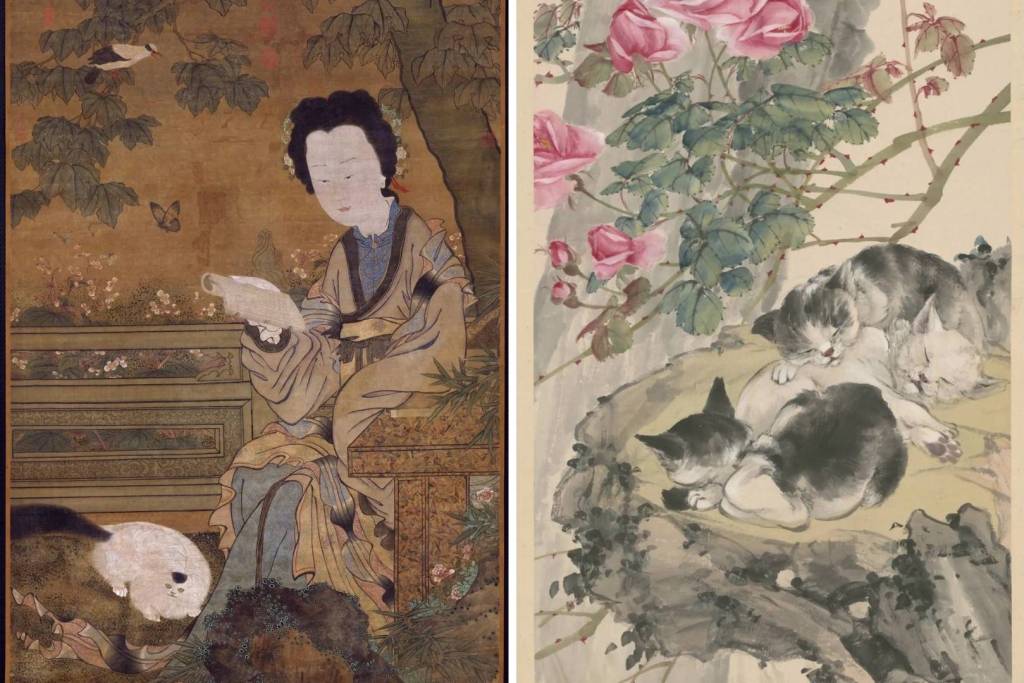 La mayoría de los gatos domésticos en China presentan un pelaje completamente blanco o con manchas blancas