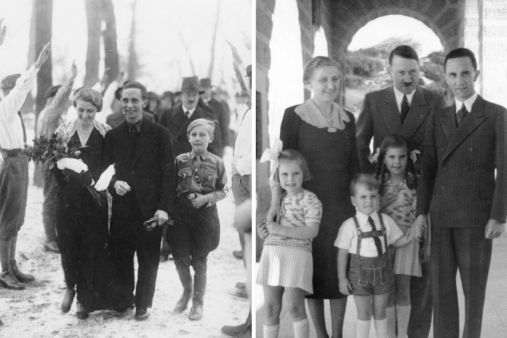 Joseph y Magda Goebbels fueron los más leales al círculo íntimo de Hitler. Mientras él controlaba la propaganda del Tercer Reich, ella se convirtió en la madre simbólica del régimen. Su fanatismo fue tal que prefirieron morir junto a sus seis hijos antes que vivir en un mundo sin nazismo