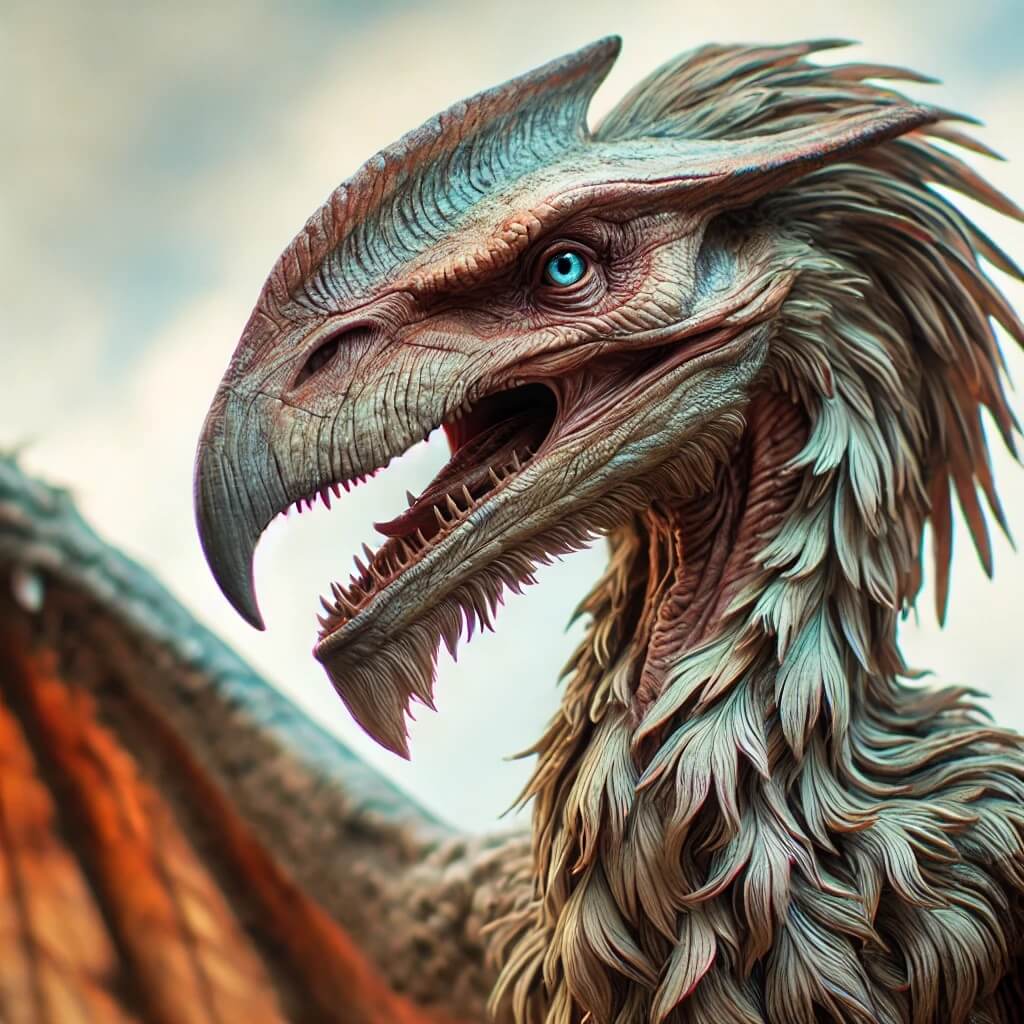 kongamato ilustración artística.