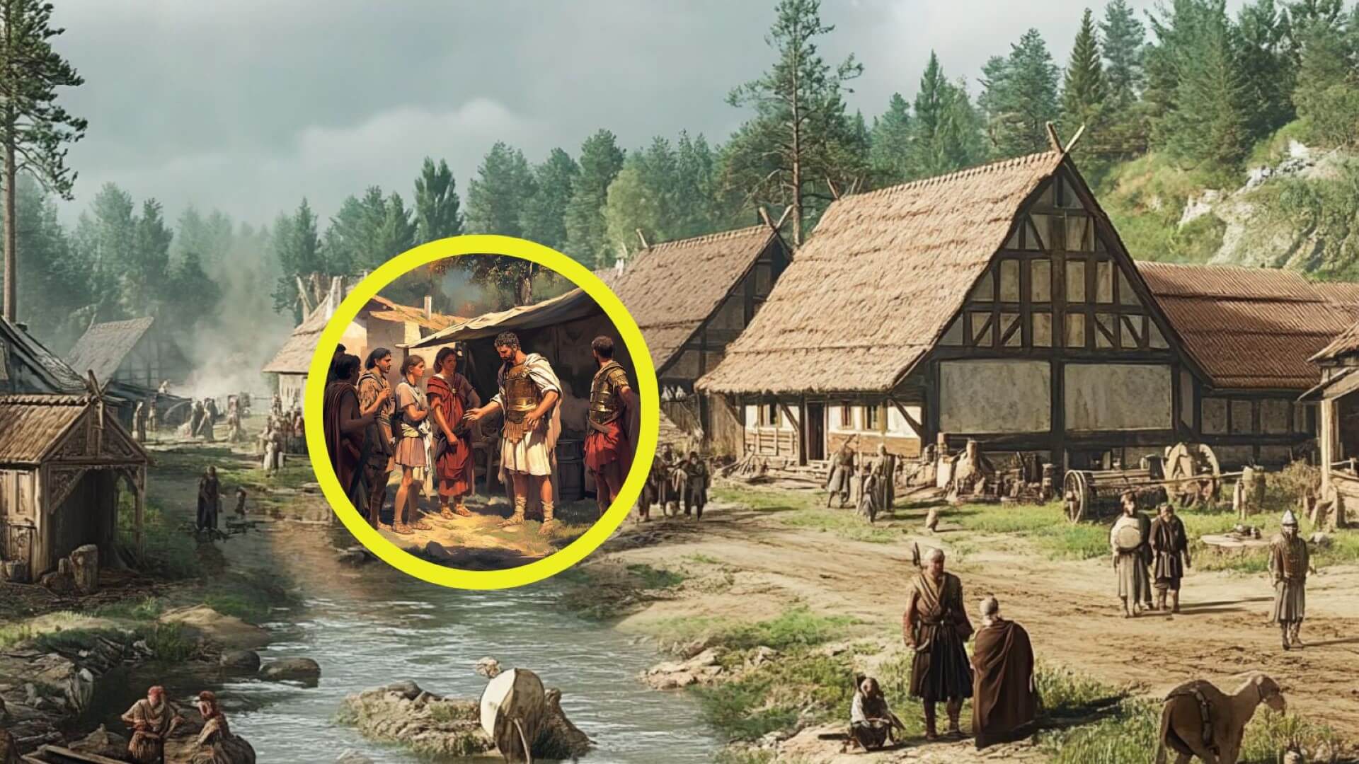 Una historia sobre los contactos entre romanos y germanos en el limes