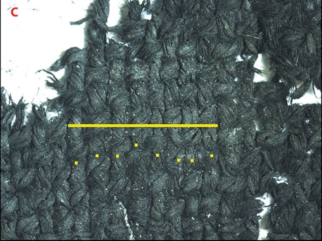 Tejido anatólico de la Edad del bronce