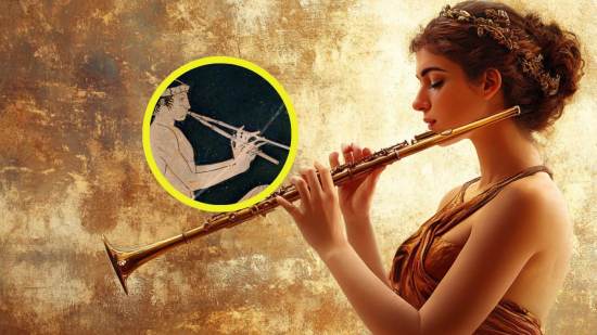 El aulos, un instrumento de la ritualidad griega