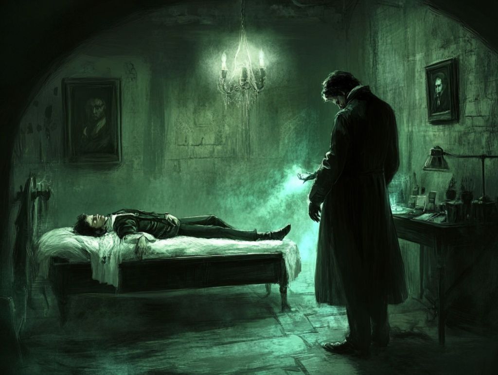 Recreación ficticia de un caso criminal