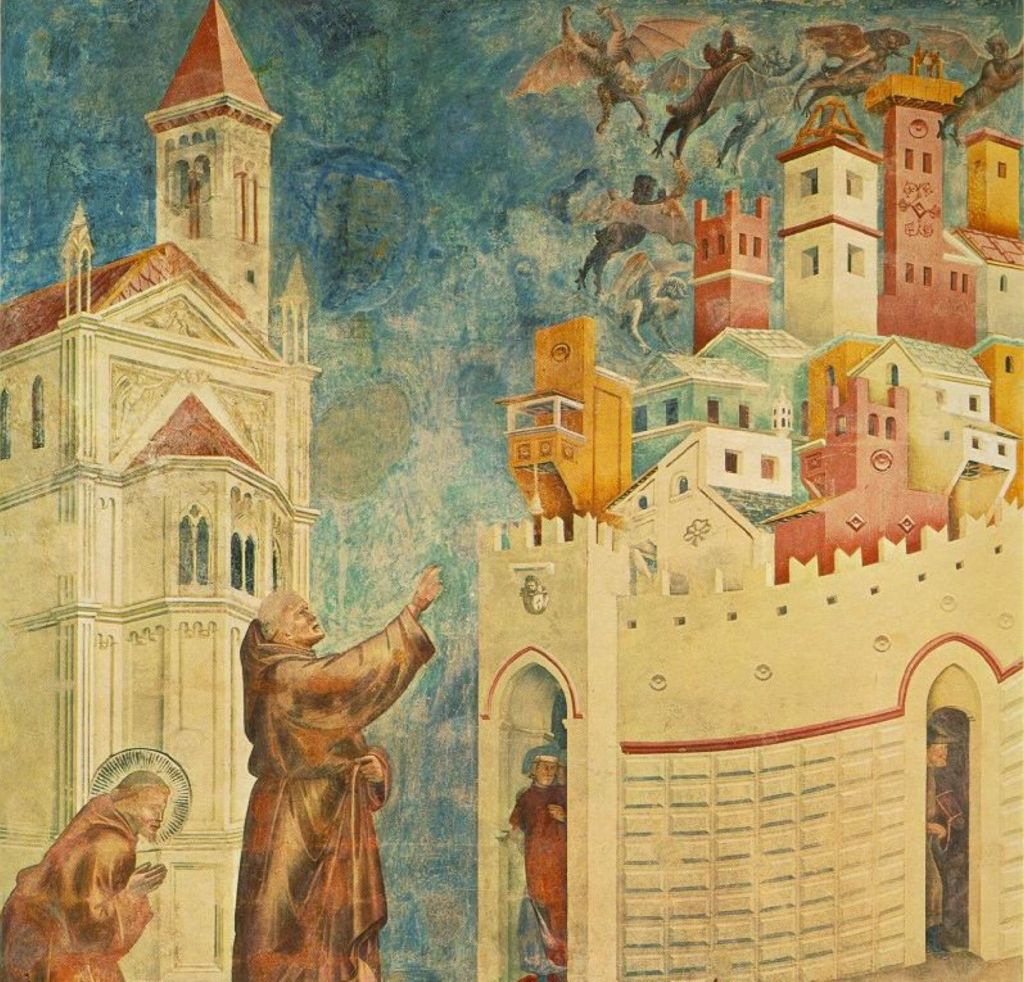 Giotto, Leyenda de San Francisco