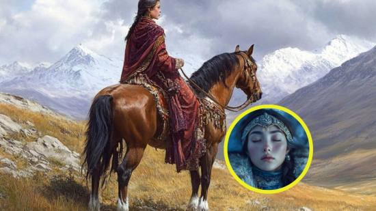 La "Virgen de hielo" de Altái