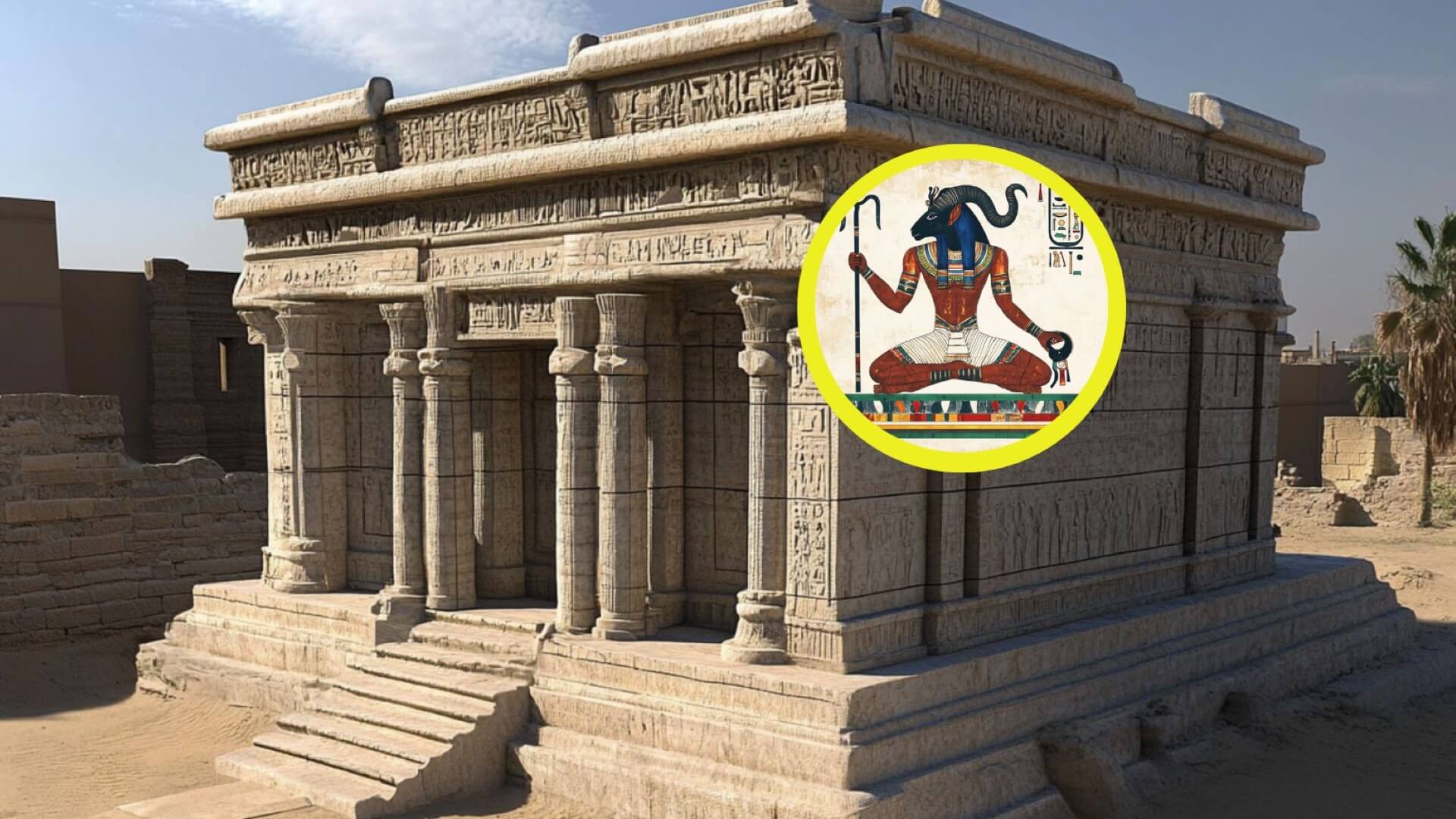 Templo dedicado a Khnum en Esna