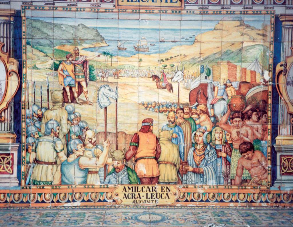 Amílcar en Acra-Leuca