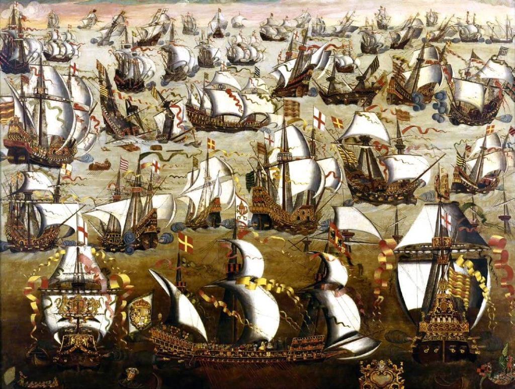 Burlotes ingleses contra la Gran Armada en Calais