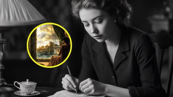 Muchas mujeres que vieron marchar a sus maridos, padres o hijos encontraron en la escritura un refugio