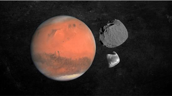 Marte, Fobos y Deimos