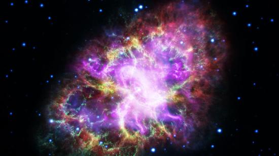 Energía oscura. Nebulosa del cangrejo