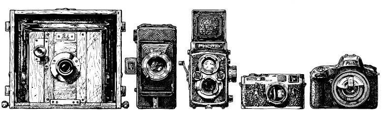 Evolución de las cámaras fotográficas