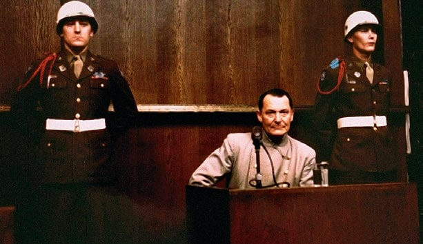 Göring durante los Juicios de Núremberg
