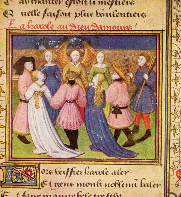 Ilustración de Le Roman de la Rose
