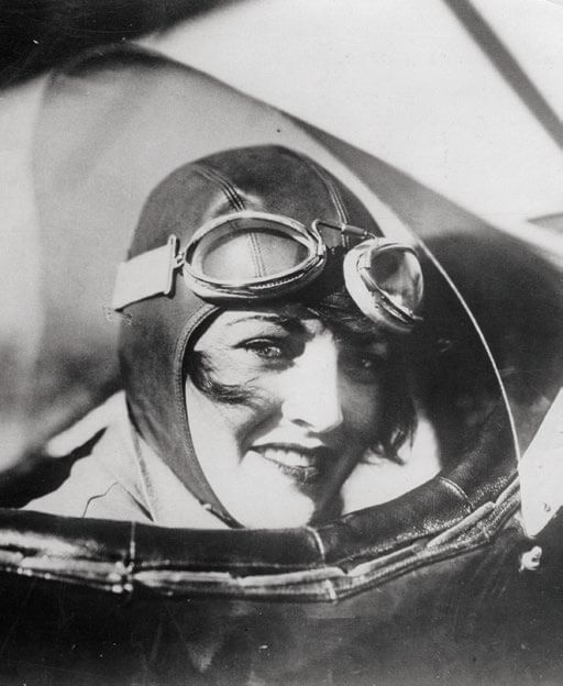 La aviadora Ruth Elder