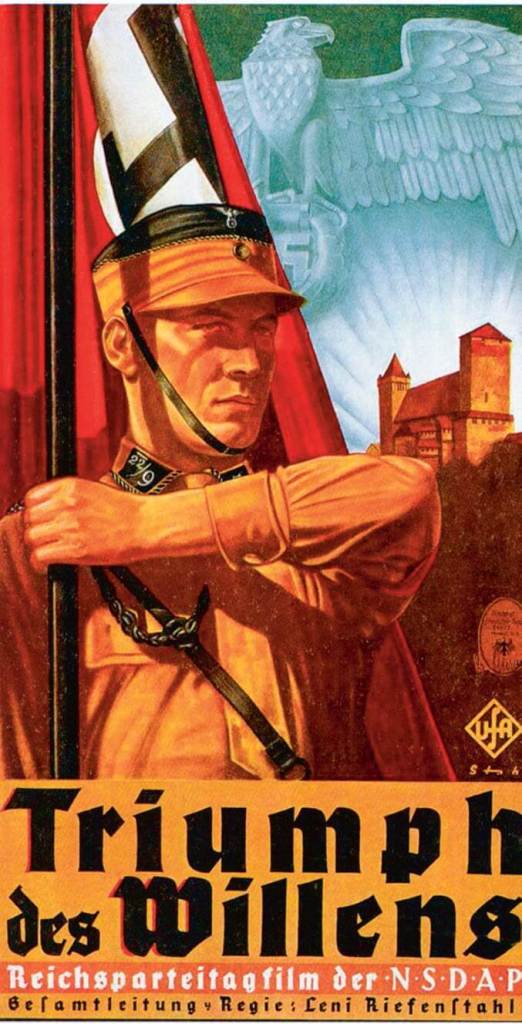Póster original de El triunfo de la voluntad