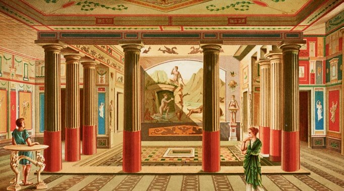 Representación de la Casa de Salustio