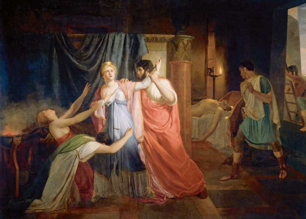 Suicidio de Cleopatra, Alberti