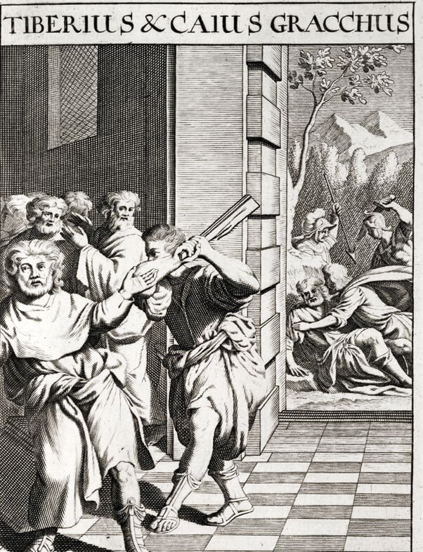 Tiberio y Cayo, los Gracos