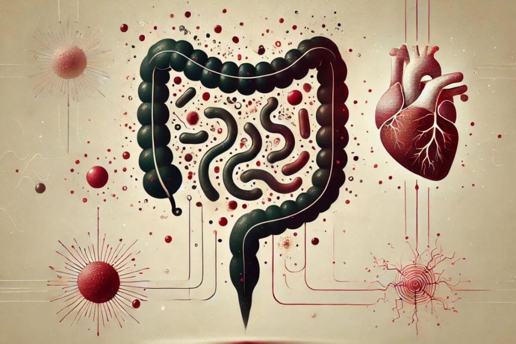 Un desequilibrio en la microbiota intestinal podría desencadenar inflamación cardiovascular y vasculitis, según estudio experimental