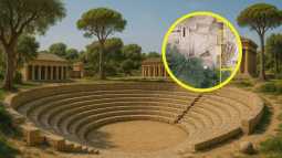 Acaban de descubrir en Sicilia un auditorio de hace 2.200 años que formaba parte de una antigua escuela griega