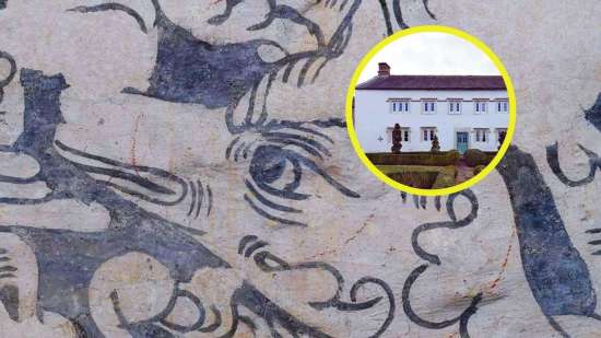 Unas inusuales pinturas murales halladas en Cumbria revelan el gusto refinado de la élite Tudor