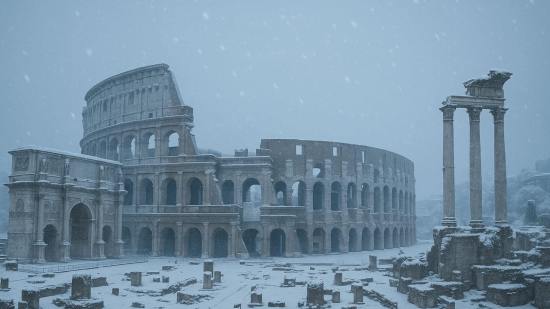 Un grupo de investigadores sostiene que una pequeña Edad de Hielo pudo ser uno de los principales factores que aceleraron la caída del Imperio romano