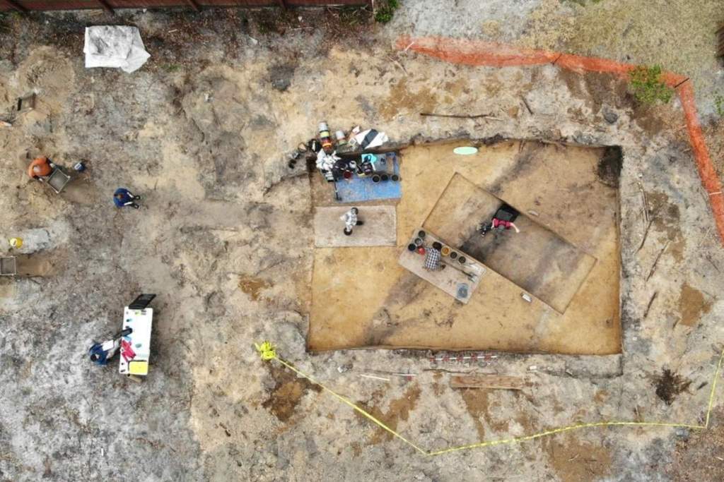 Las excavaciones que sacaron a la luz las fortificaciones británicas se realizaron en el terreno donde estaba prevista la construcción de una vivienda unifamiliar en San Agustín, Florida