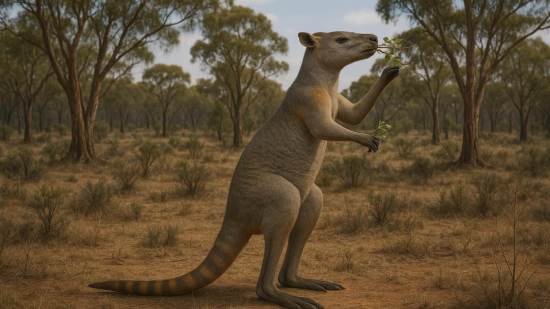 Los canguros gigantes del pasado apenas se movían y eso los condenó a desaparecer, según un nuevo estudio