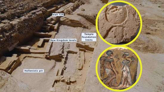 Descubren una ciudad perdida del antiguo Egipto con una jarra grabada con el nombre de la hija de Nefertiti