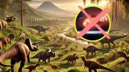 Nuevo estudio desmiente la teoría del declive dinosaurio antes del asteroide