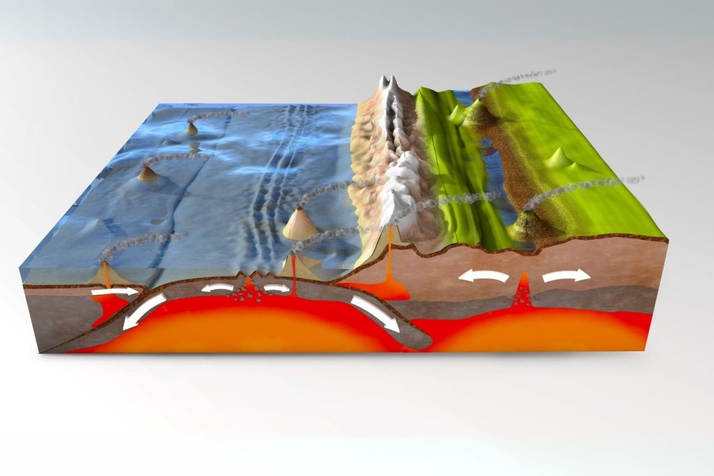 Las placas tectónicas, enormes fragmentos móviles de la corteza terrestre, chocan, se separan y se deslizan entre sí en un lento pero constante baile geológico que ha esculpido continentes, levantado cordilleras y cerrado océanos a lo largo de millones de años