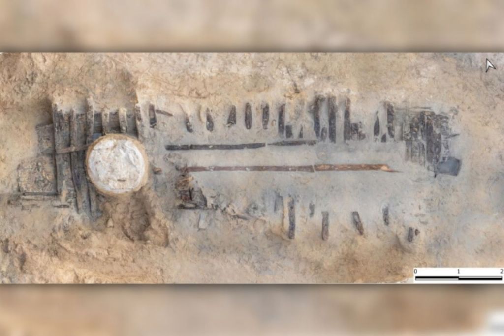 Restos del naufragio conocido como Ciutadella I: los arqueólogos sospechan que la embarcación pudo hundirse a causa de una tormenta entre los siglos XV y XVI