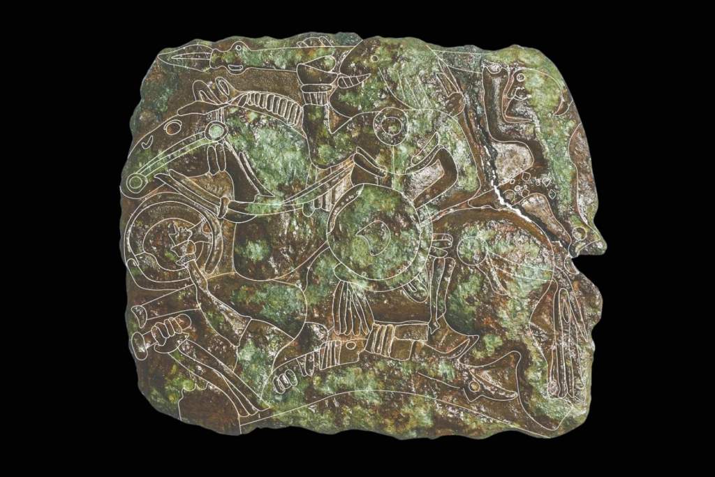 Un diminuto sello de metal salió a la luz en la isla danesa de Tåsinge durante una búsqueda casual con detector de metales