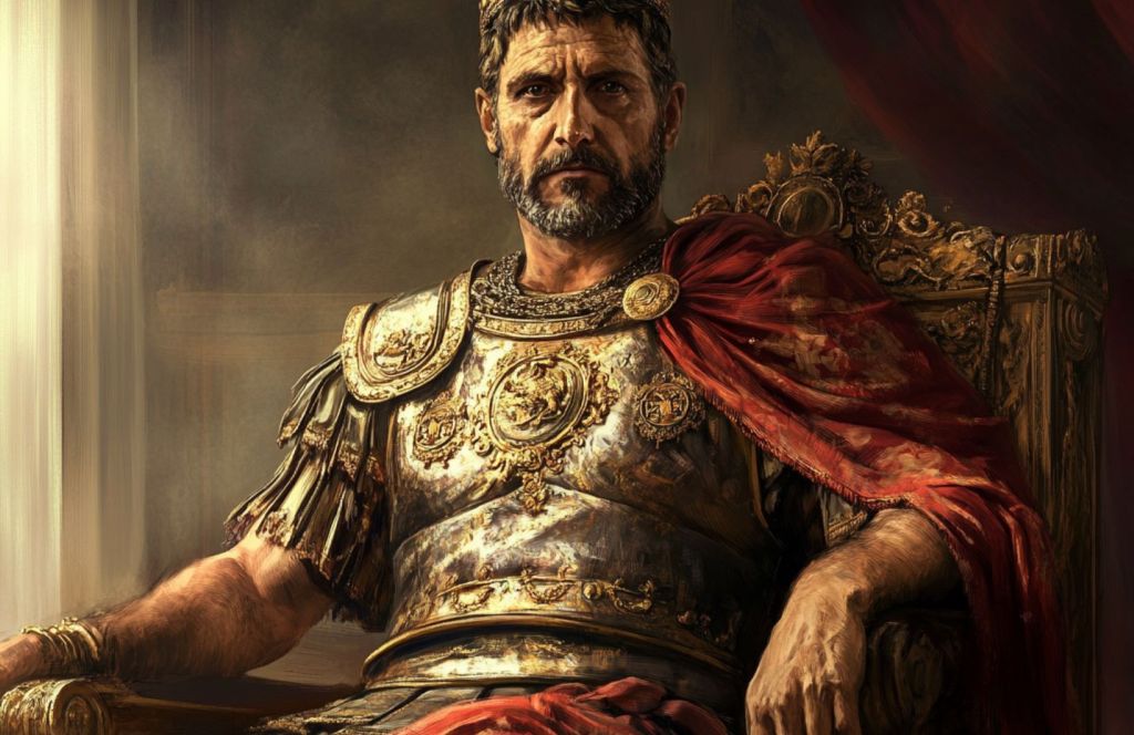 Recreación ficticia del emperador Aureliano