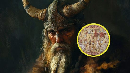 Imagen popular de un vikingo