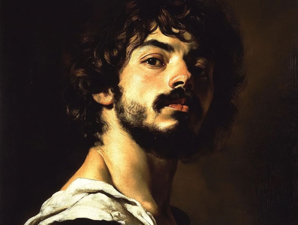 Retrato ficticio de Caravaggio