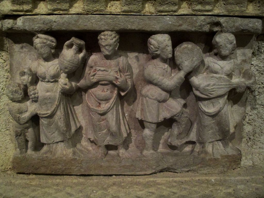 Relieve del arte de Gandhara