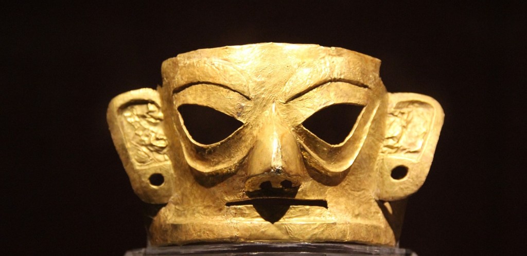 Máscara de oro de Sanxingdui