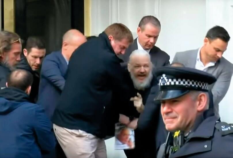 Arresto de Julian Assange en 2019