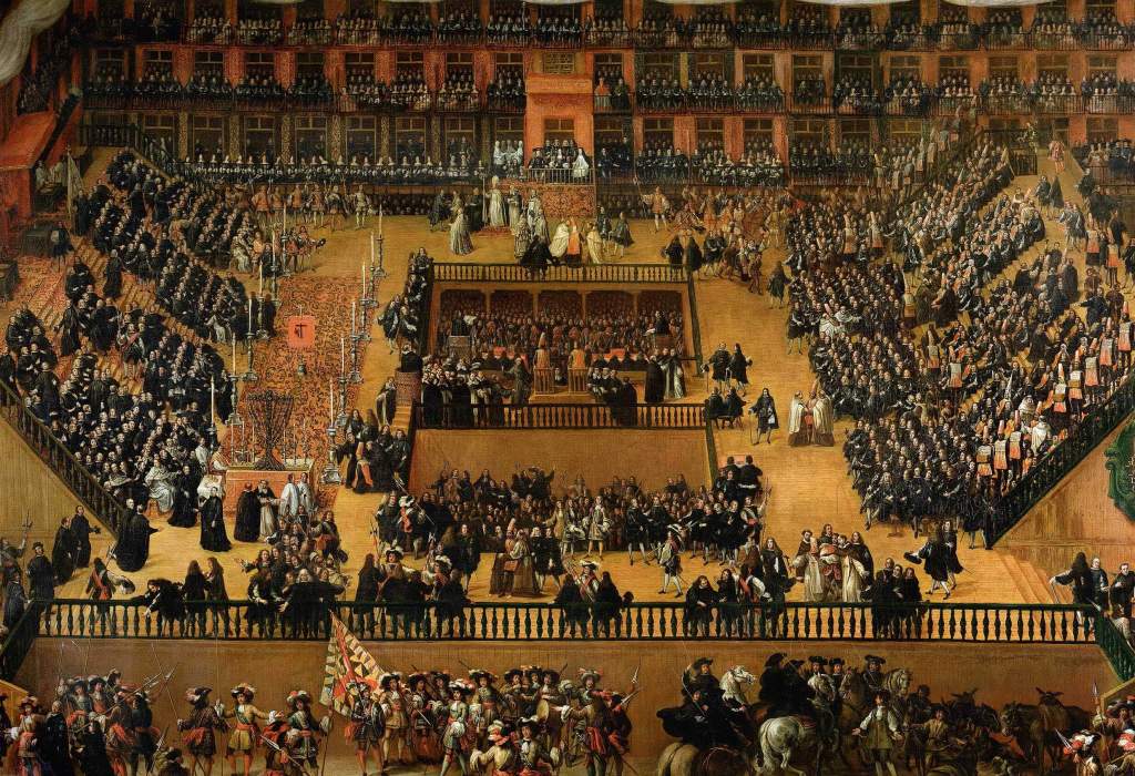 Auto de Fe en la Plaza Mayor de Madrid