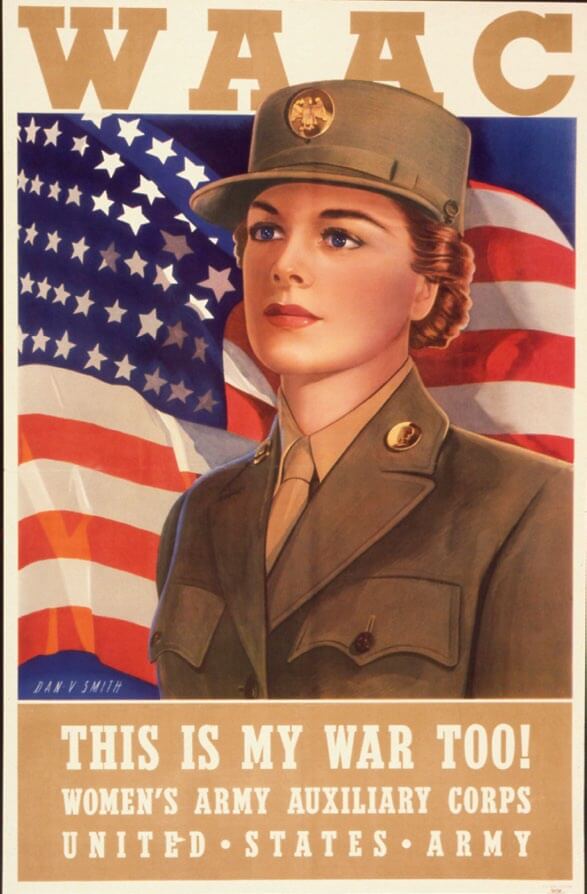 Cartel de la Women's Army Auxiliary Corps
