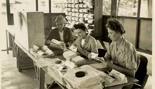 Censoras postales del ejército