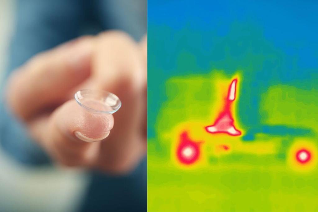 Científicos logran visión superhumana con lentes que permiten ver infrarrojo incluso con los ojos cerrados