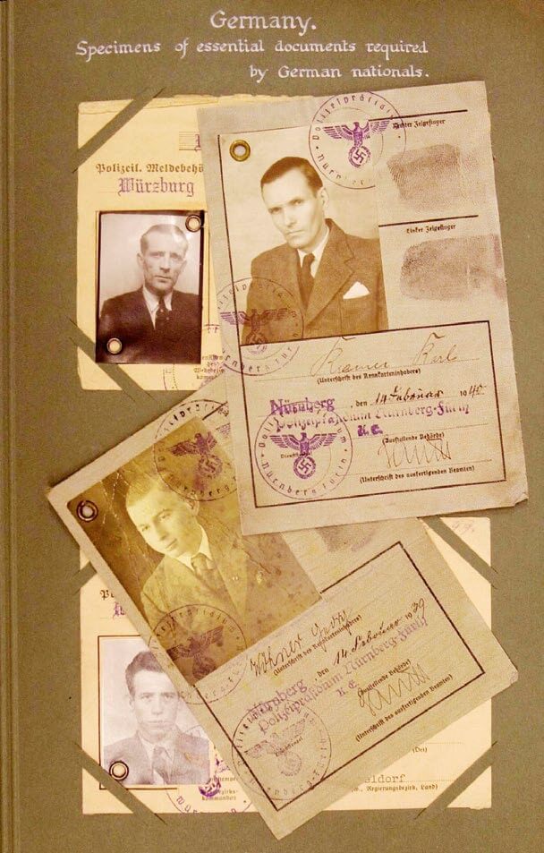 Documentos falsificados por la SOE en la II Guerra Mundial