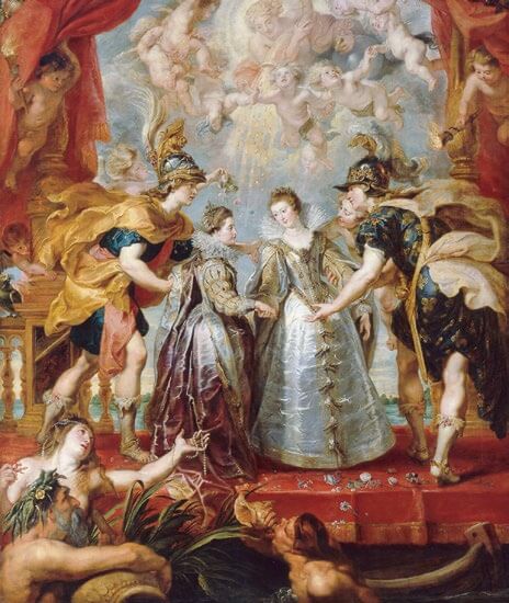 El intercambio de princesas, de Rubens