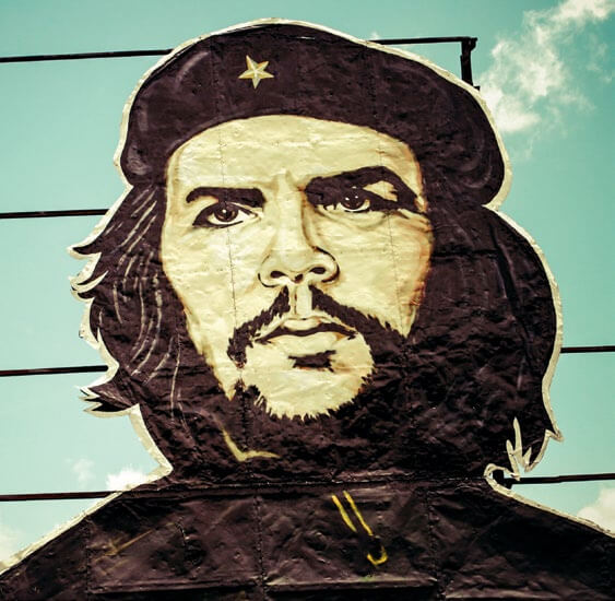 Imagen icónica del Che Guevara