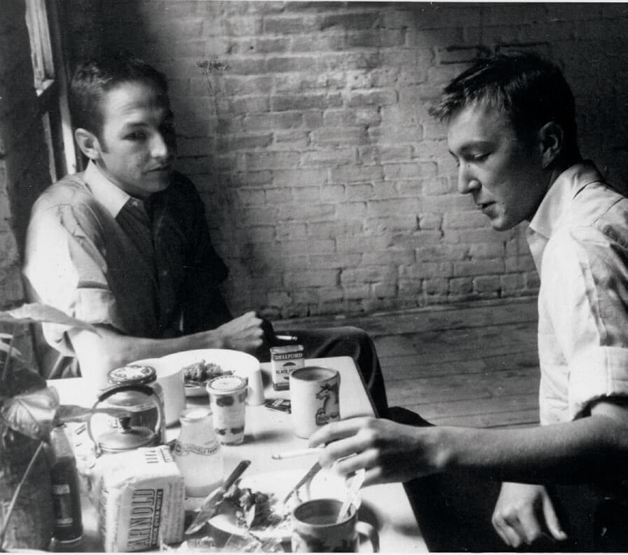 Jasper Johns y Robert Rauschenberg