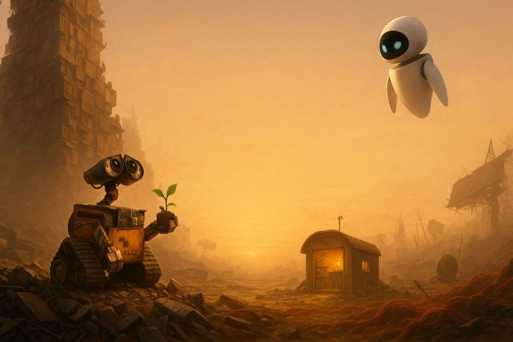 La historia de un robot que limpió la Tierra (y nos hizo llorar). 'Wall-E', la joya de Pixar que muestra la belleza del silencio